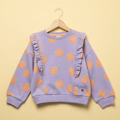 YAMP - Sweater Niña con Estampado Algodón