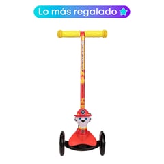 PAW PATROL - Patineta para niños 3 ruedas Marshal