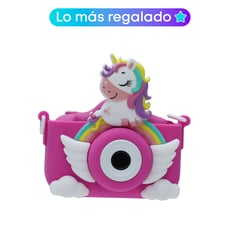 KIDS N PLAY - Cámara para niños digital de Unicornio, graba videos y toma fotos