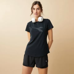 DIADORA - Camiseta Mujer Manga corta Todo deporte