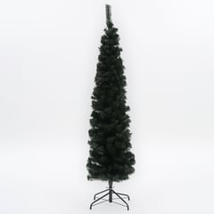 MICA - Árbol Navidad Verde 180 cm, diametro 50 cm. Con 377 Ramas y con soporte de Base