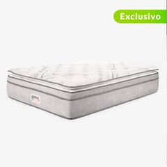 AMERICANA DE COLCHONES - Colchón Doble Firmeza Media Ortopédico Resortado con Pillow Premium Top 140 x 190 cm + Almohada - Devolución de Intereses Pagando con Tarjeta CMR Banco Falabella a 6, 12 o 24 Cuotas del 5 al 31 de Julio de 2024