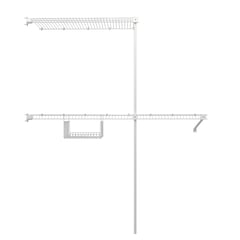 SOH DESIGN - Closet Moderno en Acero 3 Cajones 200 x 200 x 31 cm  - Mueble