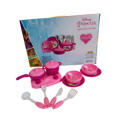 DISNEY - Cocina y Centro de Juego Juguetes Princesas Set