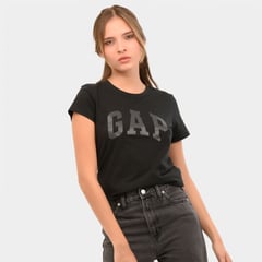 GAP - Camiseta para Mujer Manga corta de Algodón