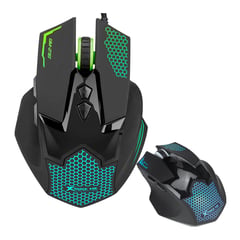 XTRIKE ME - Mouse Gamer 7 Colores Pc Usb 7 Botones 3600 Dpi