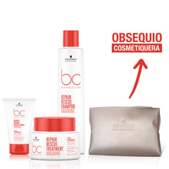 BONACURE BY SCHWARZKOPF - Tratamiento capilar Repair Rescue Incluye: 4 productos