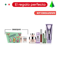 CLINIQUE - Edición exclusiva Online: Kit Moisture Surge, Limpieza & Maquillaje Incluye: 6 Productos + Cosmetiquera