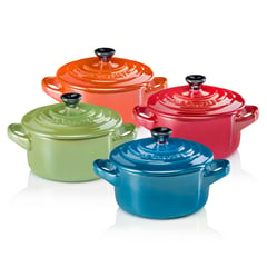 LE CREUSET - Set x4 Mini Cocotte