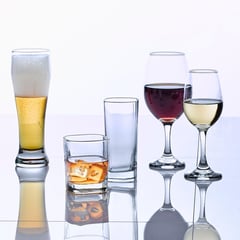 JUST HOME COLLECTION - Set Vasos Y Copas 20 Piezas