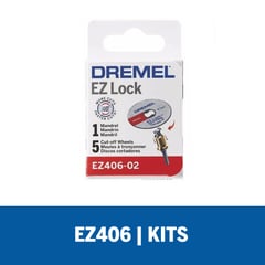 BOSCH - Kit Adaptador Cambio Rápido EZ Lock + Discos de Corte Metal 1 ½-pulg EZ406