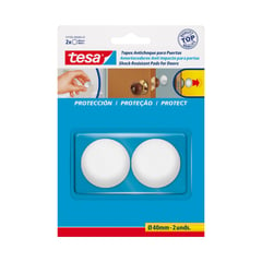 TESA - Protector Antichoque Puertas Blanco 40Mm X 2 Und.