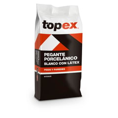 TOPEX - Porcelánico blanco 25 kilos