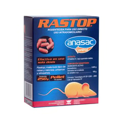 ANASAC - Raticida Pellets Rastop X 250 G