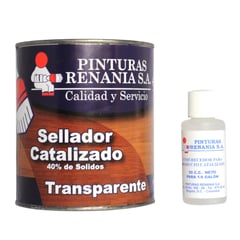 RENANIA - Sellador Catalizado Transparente 1/4 Galón