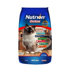 NUTRION - Alimento Seco Para Gatos 1.5 kg