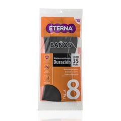 ETERNA - Guante Industrial Cal 35 Negro Talla 8