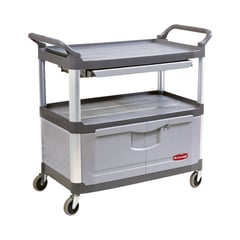 RUBBERMAID - Carro Con Puerta Corredizas 300lb