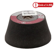 CARBORUNDUM - Copa T11 14mm 4 x 2 pulgadas gramos 60 pulido