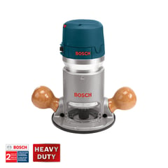 BOSCH - Fresadora 1617 EVS +1 Adaptador para Extracción de Polvo + 2 Pinzas - 3 Llaves y 1 Base Fija