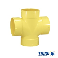 TIGRE - Tee doble 3 Sanitaria