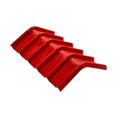 FORTE - Caballete Rojo 0.4X0.90mt 2mm UPVC