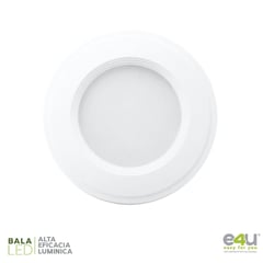 E4U - Bala Led Tricolor, Luz Fria, Fresca Y Calida, 3 Tipos De Color En Solo Producto