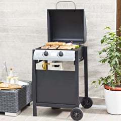 KARSON - Asador A Gas 2 Quemadores 60X136Cm