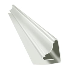 DALAMO - Perfil Cornisa, Color Gris Cristal x 3m