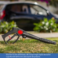 BAUKER - Pistola Metálica M22 Hidrolavadora a Gasolina