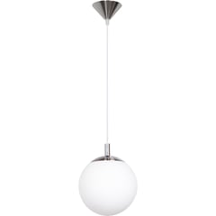 CASA BONITA - Lámpara Colgante Rondo 1 Luz E27 20cm Blanco