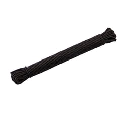 FIXSER - Cordel Nylon Trenzado Negro 3mm x 20m