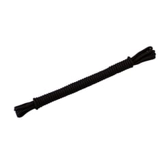 FIXSER - Cordel Nylon Trenzado Negro 4mm x 5m