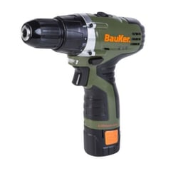 BAUKER - Combo Taladro Rotación 3/8-pulg 12V + Atornillador de Impacto 1/4-pulg 12V I-L