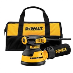 DEWALT - Lijadora Orbital 5-Pulg 275W 12000Opm + Maletín