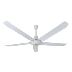 HALUX - Ventilador Industrial 144 Cm 5 Aspas 5 Velocidades Blanco