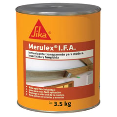 SIKA - Inmunizante Insecticida Fungicida para Madera Transparente 3.5 Kg