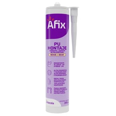 AFIX - Adhesivo de poliuretano Montaje PU - 310 ml