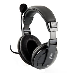 ESENSES - Diadema Multimedia Auriculares Grandes Negro MH-5700