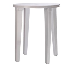 VANYPLAS - Mesa Plástica Redonda 71x60x71cm Blanco