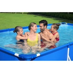 BESTWAY - Piscina Estructural Rectangular 400x211x81cm