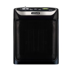 SAMURAI - Calefactor de Interior Eléctrico 1600w Negro