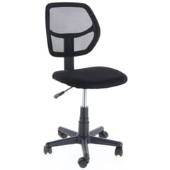 JUST HOME COLLECTION - Silla PC Escritorio Avignon Negro