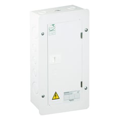 SCHNEIDER ELECTRIC - Tablero Monofásico Enchufable 8 Circuitos 75Amp 120V C/Puerta