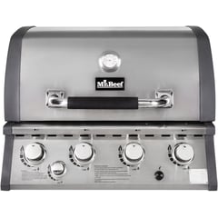 MR BEEF - Asador A Gas Empotrable 4 Quemadores 58X71Cm