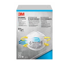 3M - Respirador de Partículas N95 Para Lijado - Paq x 2und