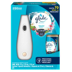 GLADE - Automático Unidad Paraiso Azul 175 gr