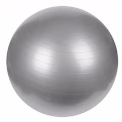 SPORTFITNESS - Balón Pelota Para Pilates/Yoga/Gimnasia De 75 Cm Color Gris