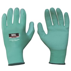 ERGO - Guantes Poliéster Látex Verde