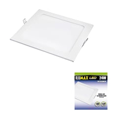 ILUMAX - Led Panel Plano 24w Lb 30x30cm Ilum Caj